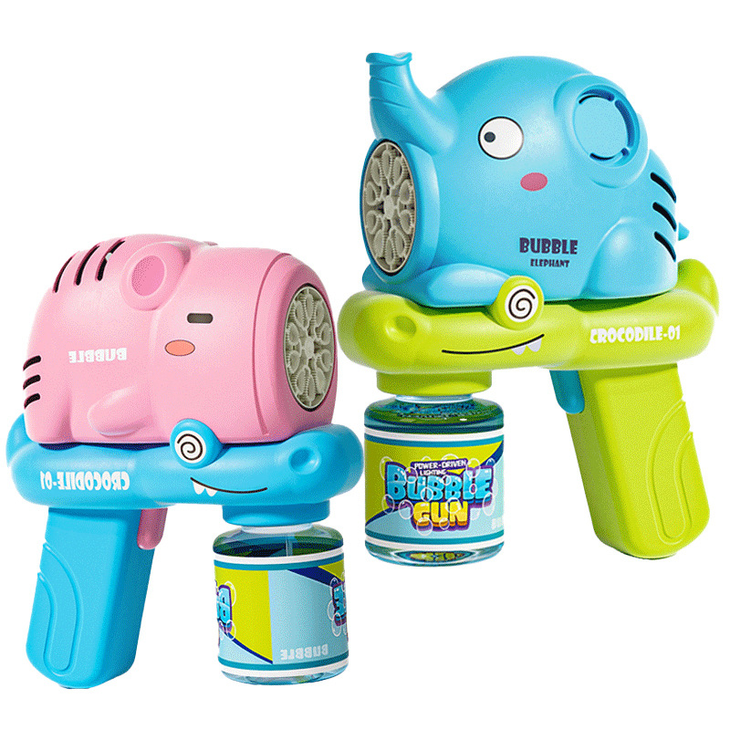 10-hole Kapipala bubble machine, bubble blowing gun, electric children's toy bubble machine Item Picture