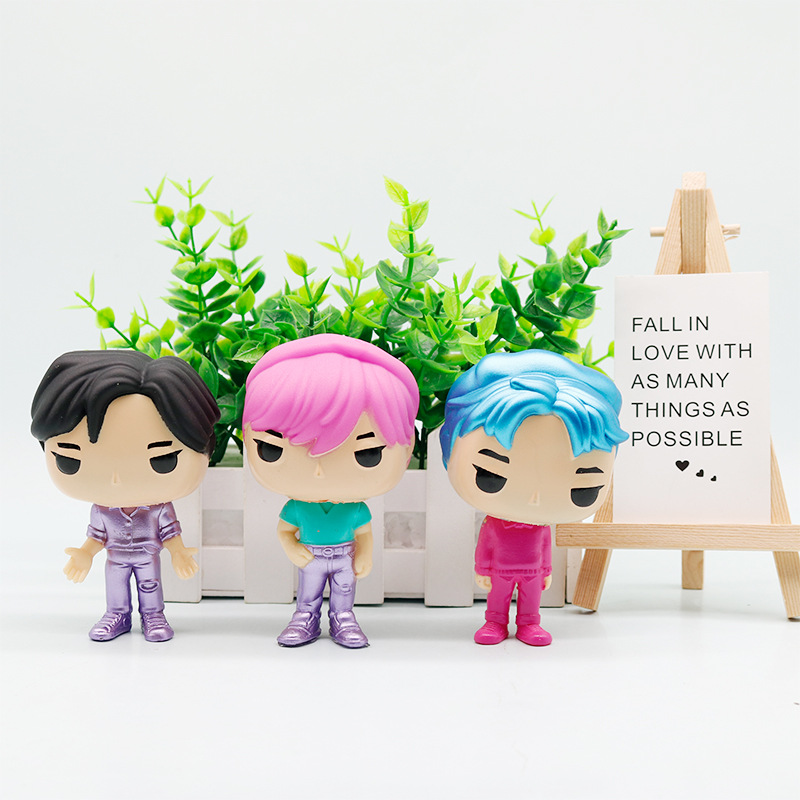 跨境新品猎魔女团公仔恶魔猎人老虎明星韩流女团周边手办模型摆件产品图