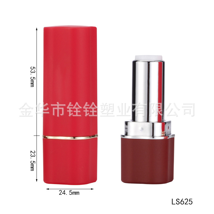 LS625 lipstick tube, empty tube, ABS special-shaped lipstick, lip balm tube, cosmetics and makeup, empty packaging material can be customized Item Picture