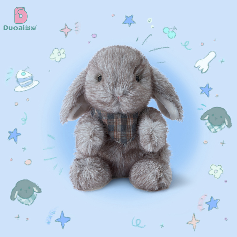 The new Mi Tu 'er plush toy doll from Duoai is a cute and soothing rabbit doll backpack for birthday decoration details Picture