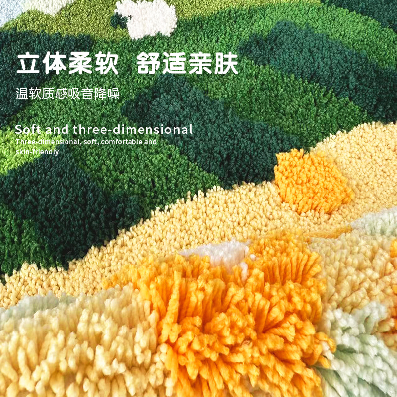针织毯实物图