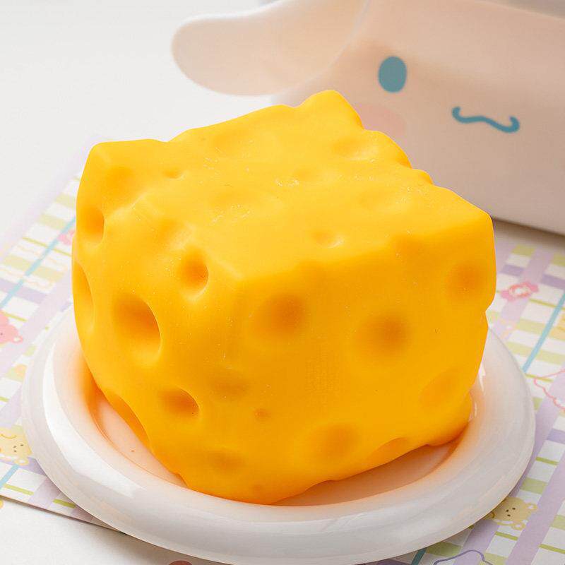 Cross-border magic cheese pinching slow-rebound creative toys, new and unique pinching creative gifts wholesale Application Scenario