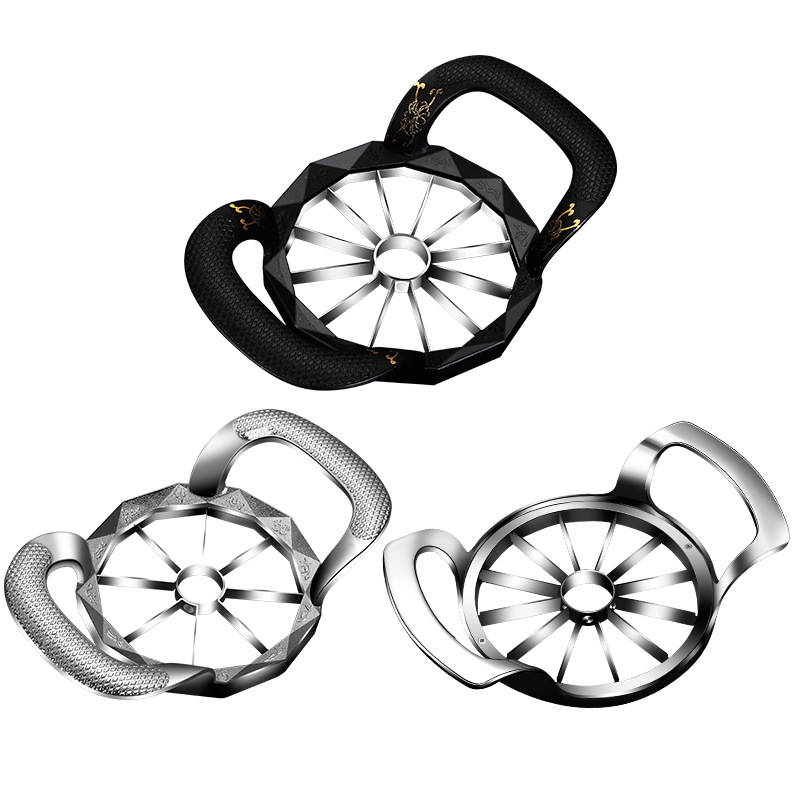 Island Qi Apple Slicer Zinc alloy kitchen tool Fruit Slicer, creative portable splitting, dicing and pitting device Item Picture
