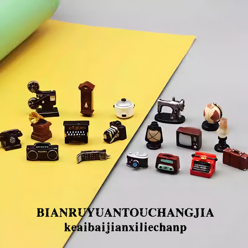 عروض صوتية لكاميرات الحنين القديم، لشكل مصغرة من أشكال ديكور المناظر الطبيعية في المنازل Specification image