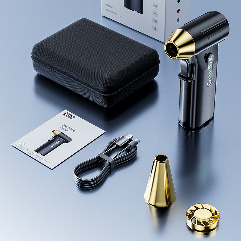 Cross-border portable dust blower, handheld wireless dust blower, home dual-purpose keyboard case, high-power dust blower factory Application Scenario