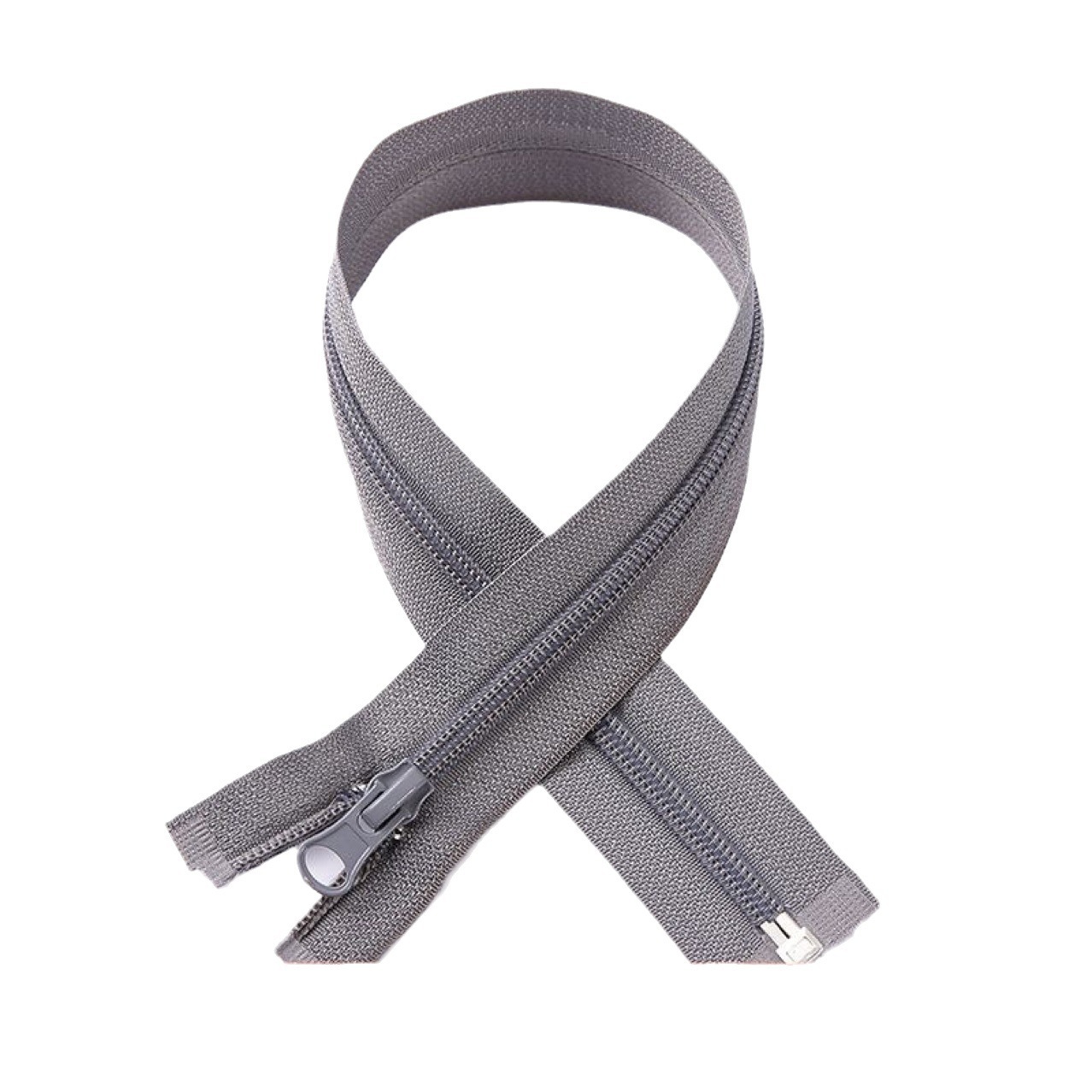 No. 5 and No. 7 nylon single pull pull tail 40cm-80cm clothing zipper in stock, 48-hour delivery, coat school uniform Item Picture