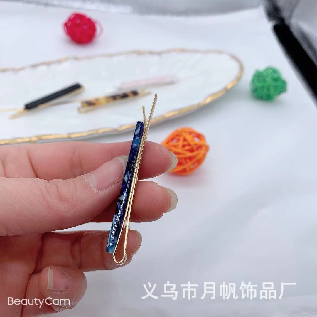 发夹/发饰/发卡/抓夹/亚克力儿童发夹产品图