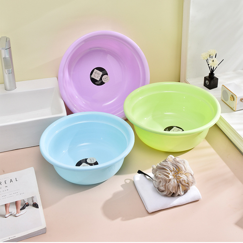 塑料脸盆/塑料盆搞活动/塑料盆/塑料盆大号带耳朵/脸盆塑料盆产品图