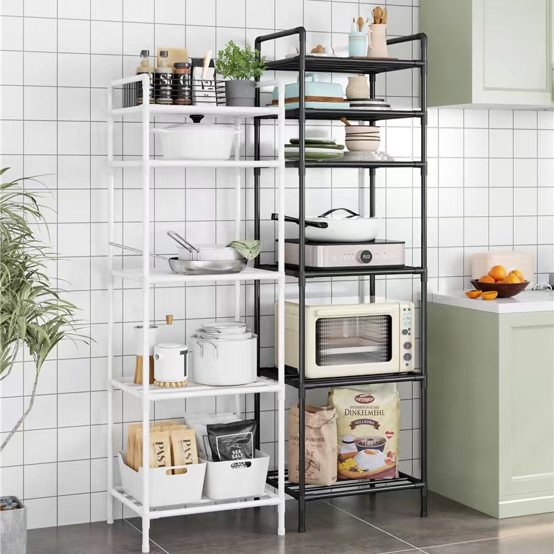 Customized wholesale of 6-layer kitchen storage racks with increased height and thickness, exclusively for export to Vietnam in Southeast Asia details Picture