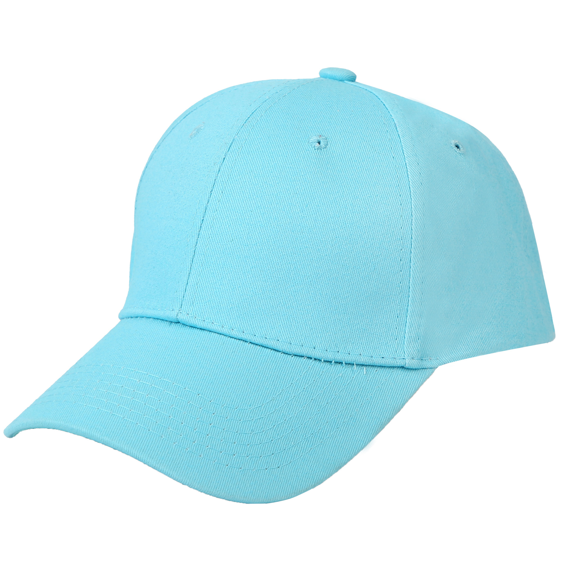 All-cotton six-piece baseball cap with embroidered logo, advertising cap, travel cap, sunshade and sun protection, sports baseball cap details Picture
