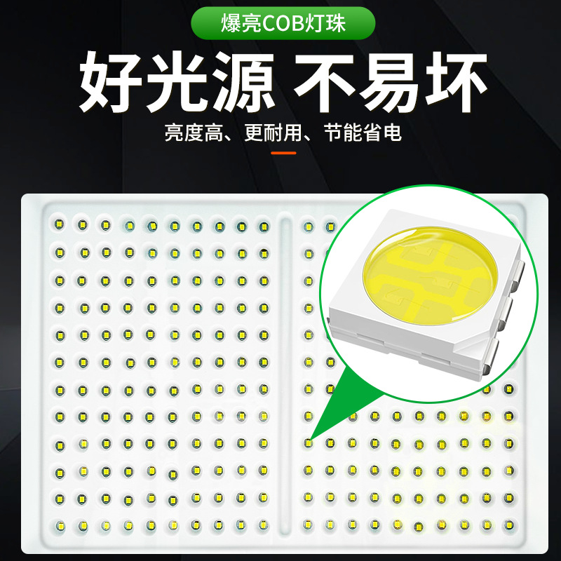 Yaming led floodlights, outdoor waterproof searchlights, construction site courtyard factory lighting lamps, engineering ultra-bright floodlights Application Scenario