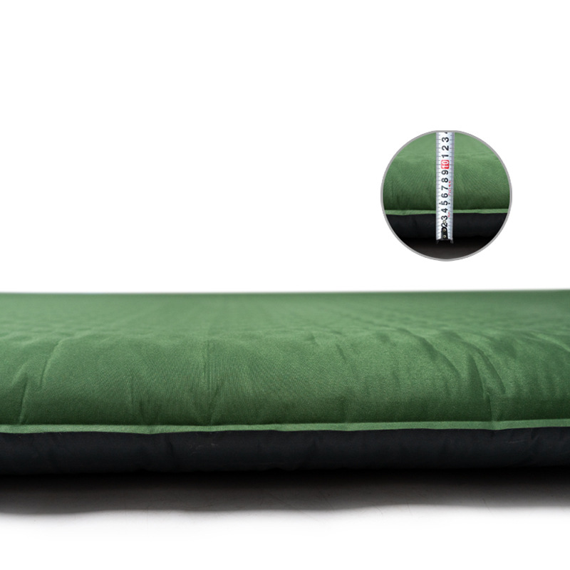 Factory direct sales of double-person large-sized outdoor camping moisture-proof sponge inflatable mattress, thickened light luxury comfortable inflatable pad Application Scenario