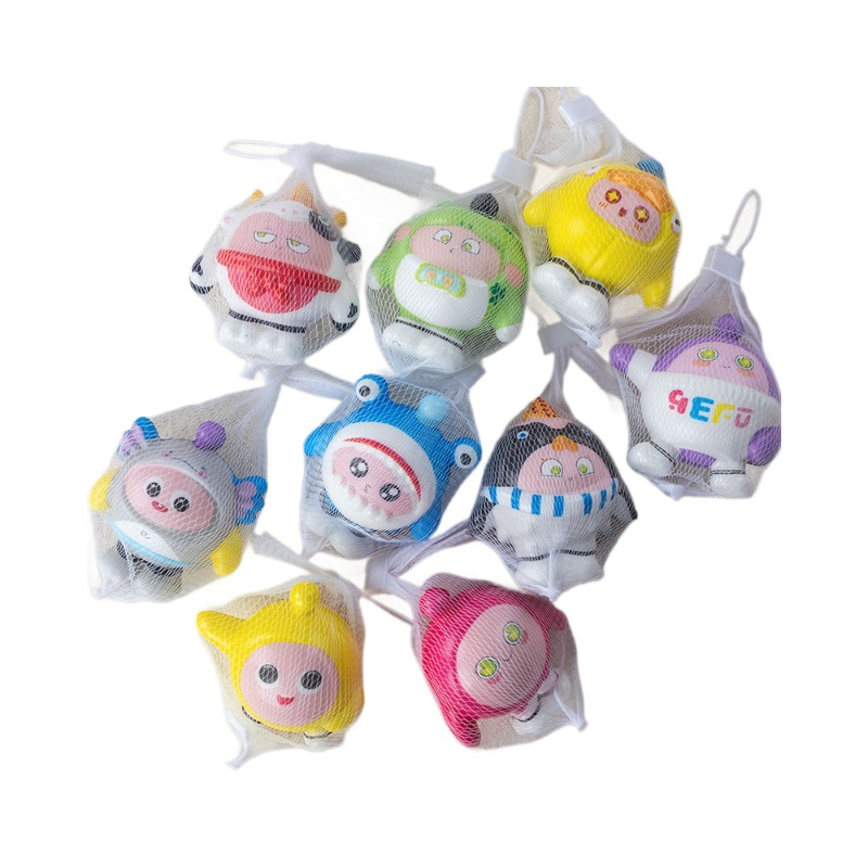 蛋仔派对网红爆款减压儿童玩具批发礼品公仔摆摊慢回弹白底实物图