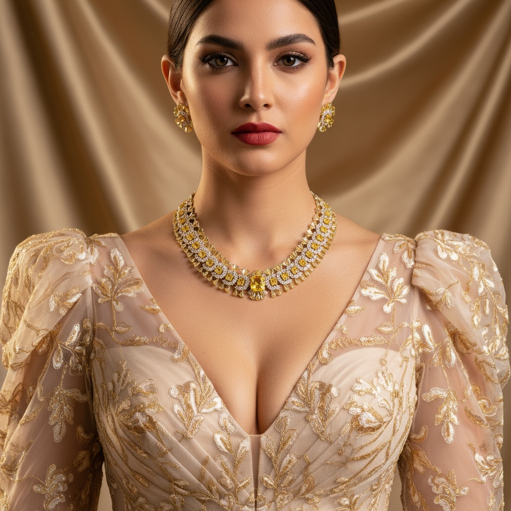 跨境轻奢铜镶彩色花朵花瓣项链女小众ins超闪花卉吊坠锁骨链批发LYTJ30497格蒂莎珠宝首饰宴会饰品批发