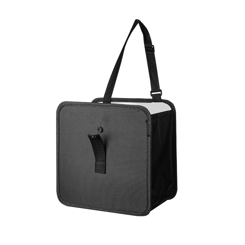 Vehicle-mounted trash can, folding portable multi-functional seat back hanging storage bag, waterproof car storage bag Item Picture