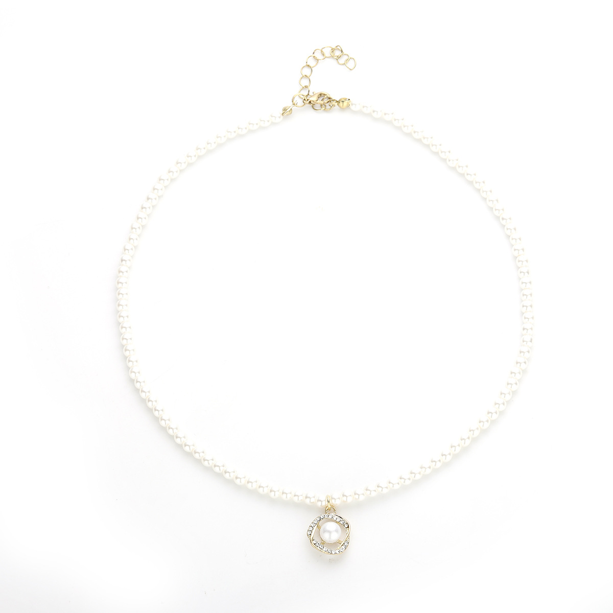 项链/银饰/珍珠/鳄鱼皮项链/天然石项链产品图