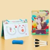 【 Customizable 】 Erasable pen Control Training Card 1-3 Stage Children's concentration hand-eye coordination Training Card Application Scenario