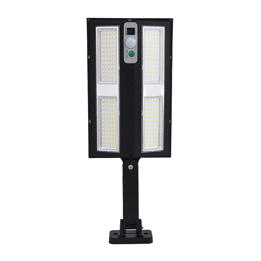 Cross-border solar charging street lamps, outdoor garden light strips, remote control sensing LED energy-saving wall lamps, energy-saving and power-saving Specification image