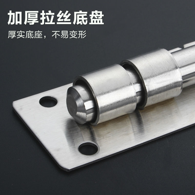 Stainless steel anti-theft latch, thickened latch, anti-picking safety lock core, household door lock accessories details Picture