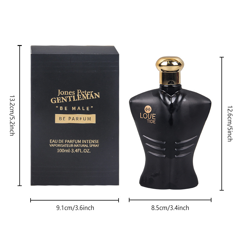 Nude Men's Perfume 100ml Long-lasting Light Cologne, high-end business men's fragrance factory direct sales wholesale Item Picture