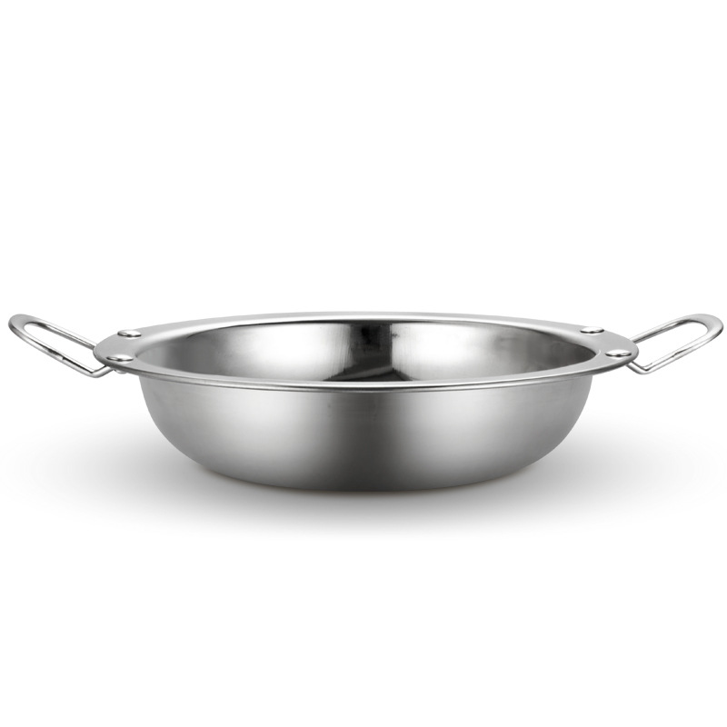 Extra-thick stainless steel alcohol pot, bar tripod, multi-purpose small dry pot, anti-corrosion small hot pot origin supply