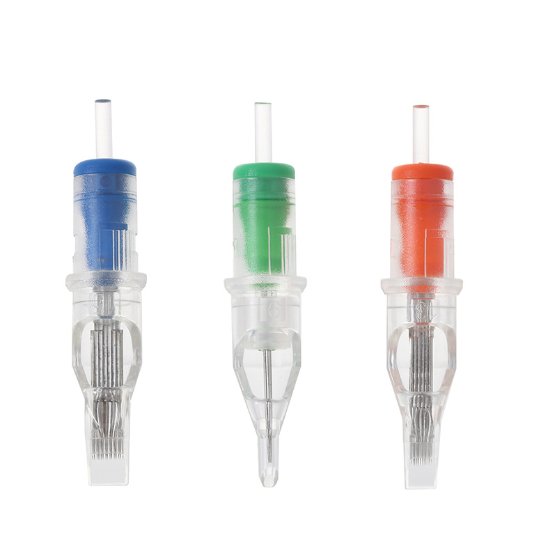 Wholesale of new cross-border beginner tattoo needles for cutting lines, fogging, tattooing, beauty and makeup all-in-one tattoo needles details Picture