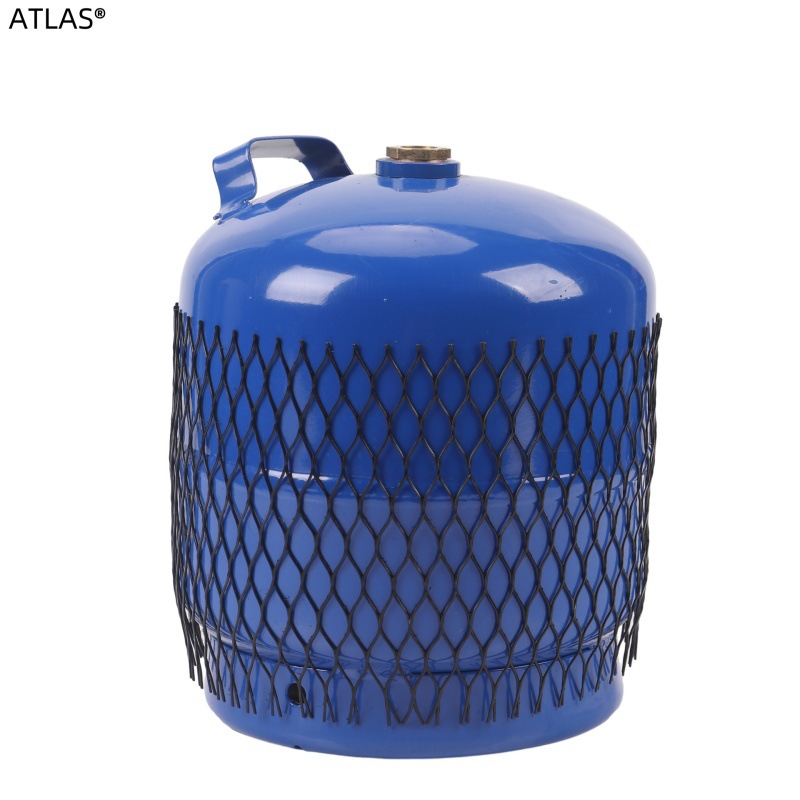 3KG5KG蓝色液化气钢瓶煤气罐户外储气罐厂家批发外贸专用LPG空瓶