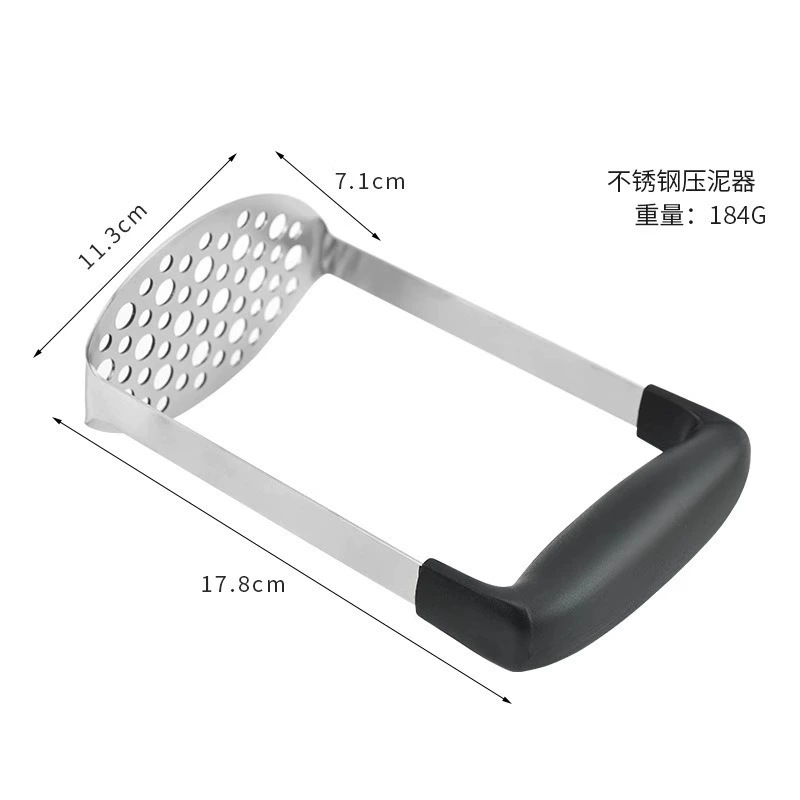 The stainless steel mud press, a commercial kitchen multi-functional potato paste crusher and a dedicated mud press tool, is selling well across borders Application Scenario