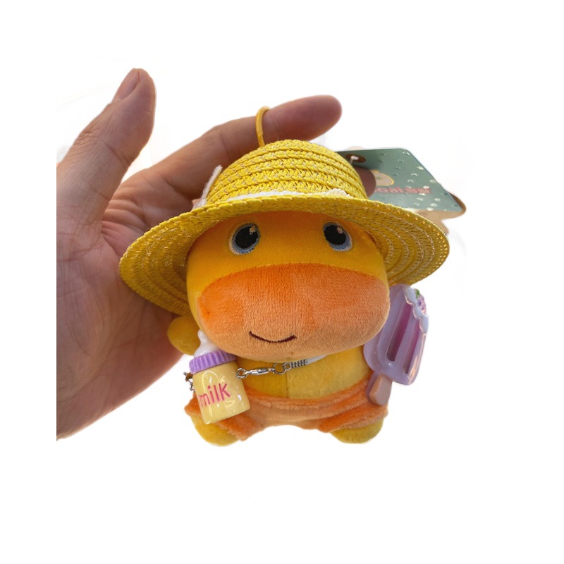 New cute and cartoonish capybara costume doll backpack pendant, Ins-style doll pendant, keychain as a gift for others Item Picture