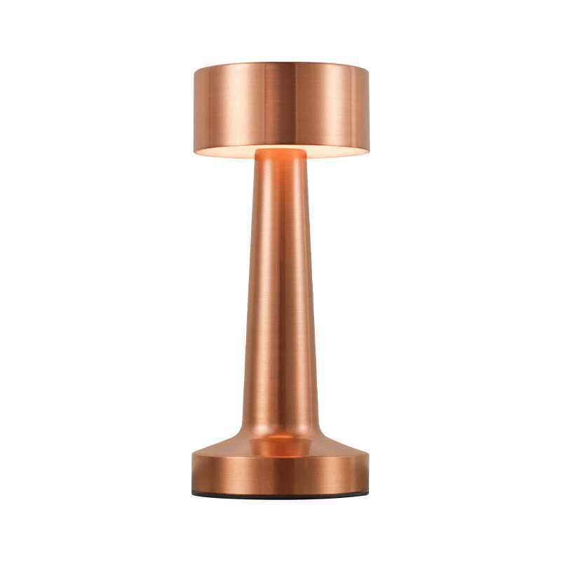 Crossover LED dumbbell retro touch lámpara de mesa usb recargable lámpara de mesa de noche bar ambiente lámpara de mesa decorativa Item Picture