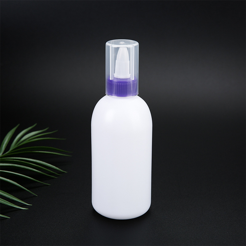 Wholesale and customization of multi-purpose pointed-nose extruded plastic bottles with caps from glue plastic empty bottles details Picture