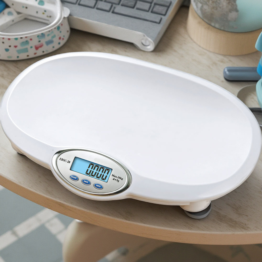 Cross-border exclusive baby scale, 20KG household baby scale, kitchen scale, high-precision electronic scale, baby health scale Application Scenario