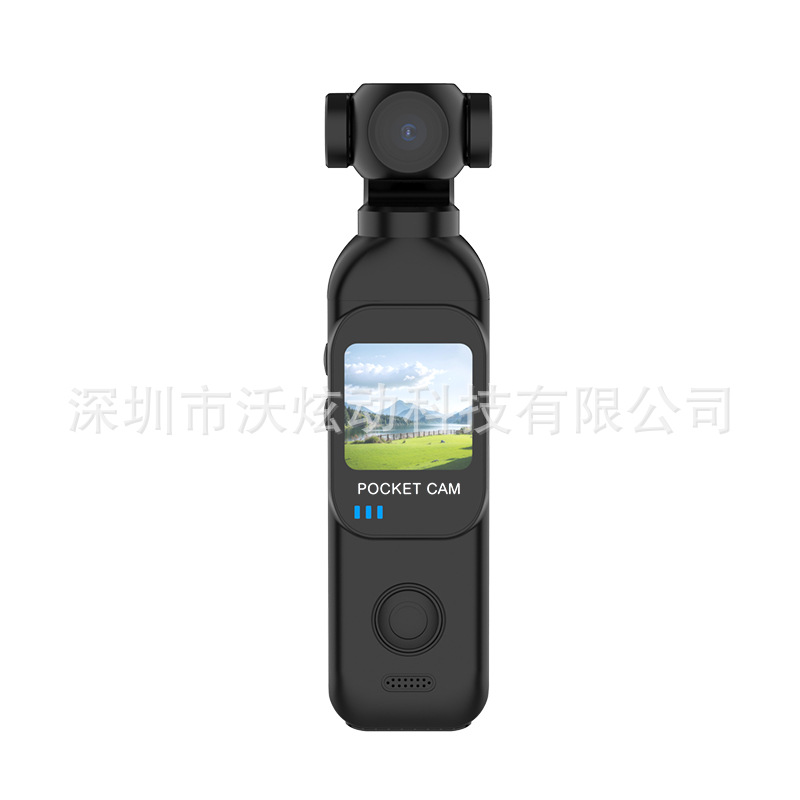 New cross-border 4K high-definition handheld camera, outdoor action camera, touchscreen pocket camera, rotating lens, WIFI Item Picture