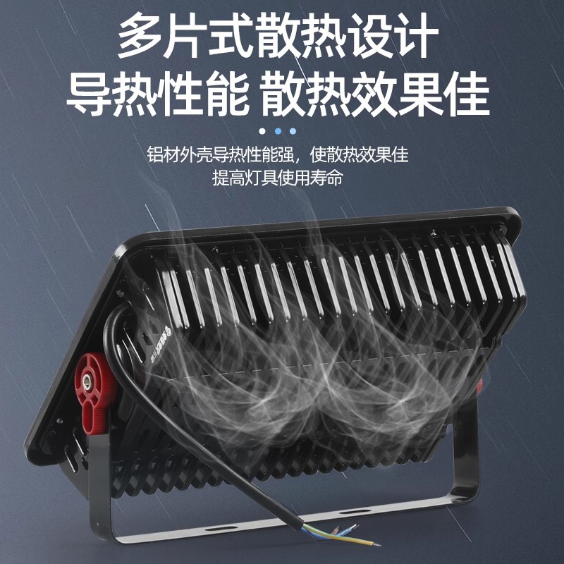 led floodlights, high-brightness private mold outdoor waterproof floodlights, high-power garden spotlights, advertising lighting lamps Application Scenario