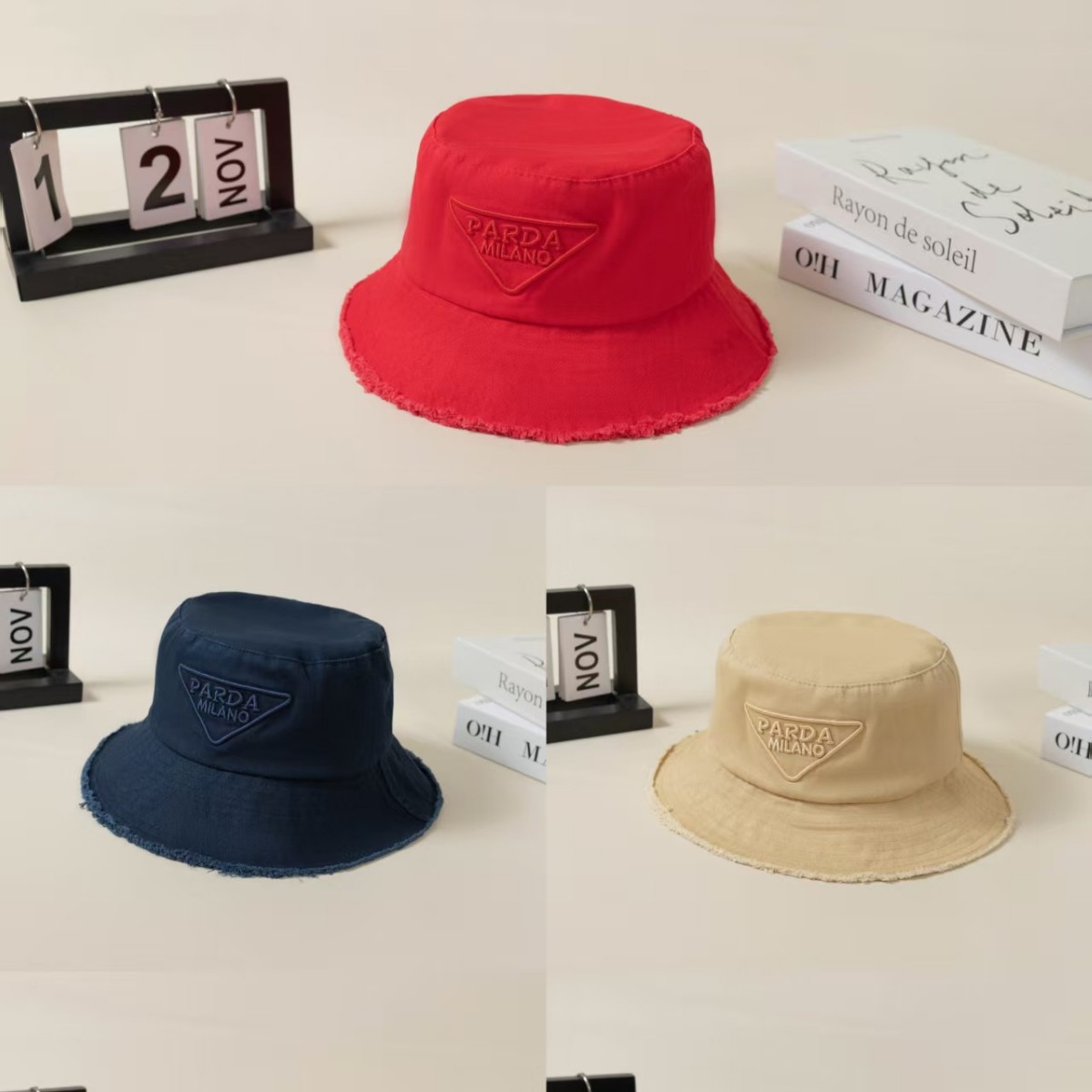 Fisherman hats are available for traveling, outings and sightseeing. They come in various styles and sizes, can be printed with logos, have wide brims and are breathable