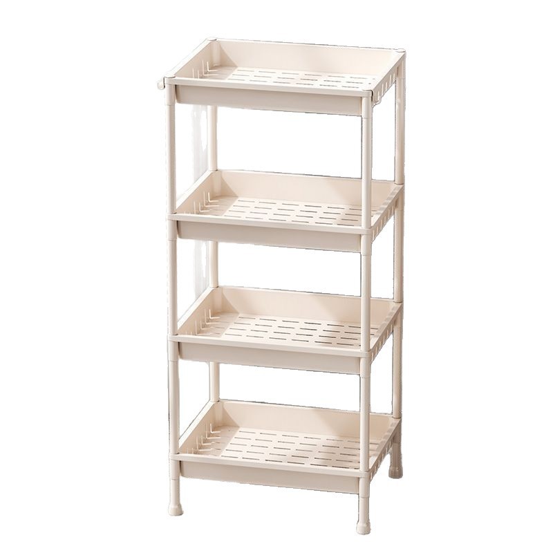 Trolley storage rack, bathroom floor storage rack, dormitory storage rack, bedroom corner rack for moving sundries Item Picture