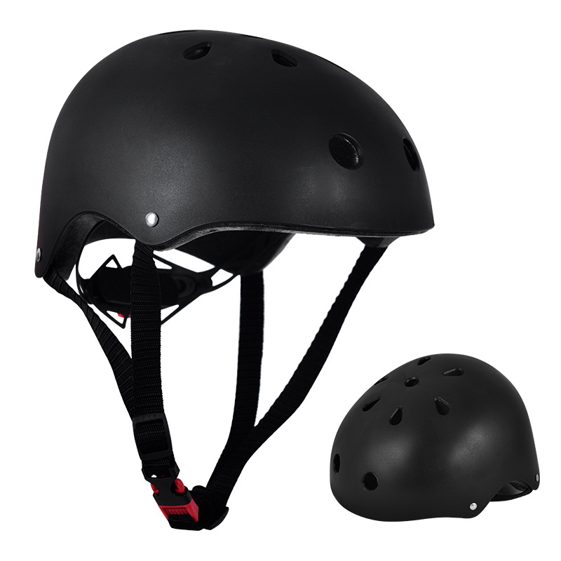 滑板陆地冲浪板头盔骑行轮滑儿童安全帽平衡车成人户外攀岩潮款白底实物图