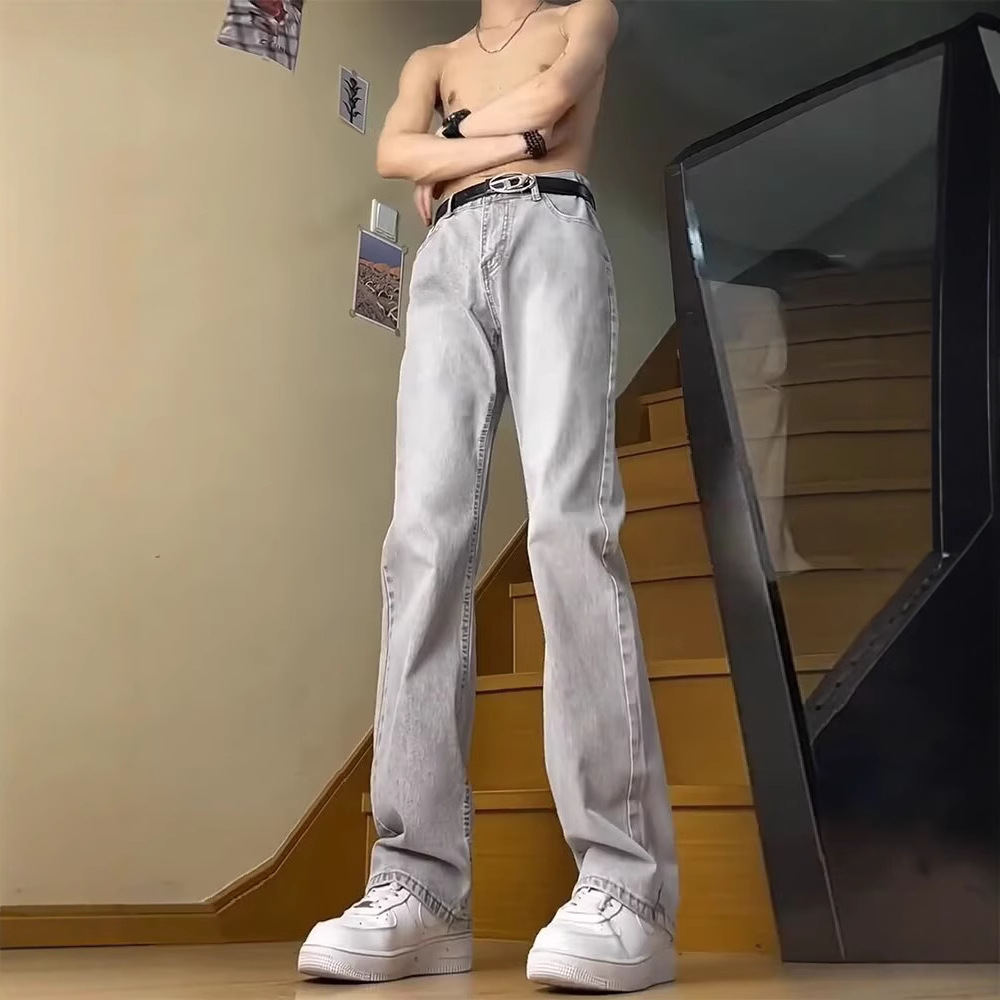 男士牛仔裤实物图