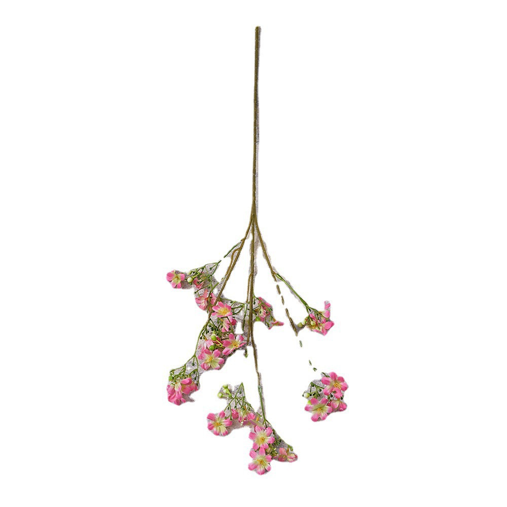 仿真瑞香花假花束婚庆用花高级感人造绢花成品摆件客厅装饰花批发白底实物图