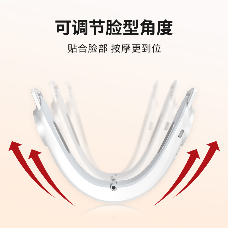 shanilak 2025 New EMS Microcurrent Color Light V-face Device Patch pulse facial massager tights, rejuvenates the skin and lifts the V-face details Picture