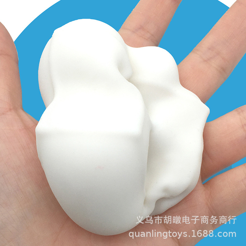 Relieve stress by kneading the water tofu. The malleable tofu water ball clay is super soft. It's a great stress-relieving tool for students in class Application Scenario