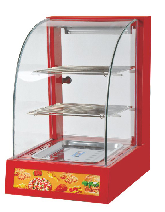 Commercial insulated cabinets, heating constant temperature boxes, chestnut egg tarts, bread and French fries, glass cooked food cabinets, small food display cabinets Specification image