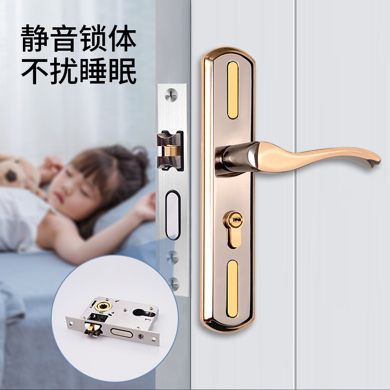 机械门锁实物图