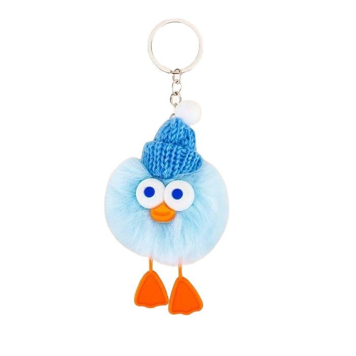 The opening ceremony of the plush keychain ground promotion event offers small gifts, cartoon bags and pendants of little ducks, as well as small student gifts Item Picture