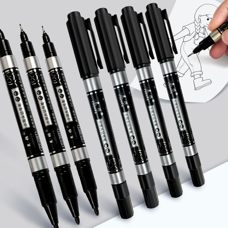 Qianhui Art Tools: Outline, hook pen, oil painting outline, Wolf-hair outlining pen, outlining pen, painting outline brush