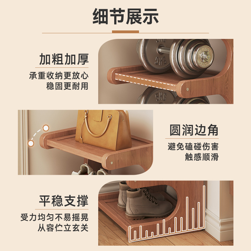 Simple shoe rack, starting from one piece. Narrow corner corner multi-layer storage rack. Space-saving shoe cabinet at the entrance door Application Scenario