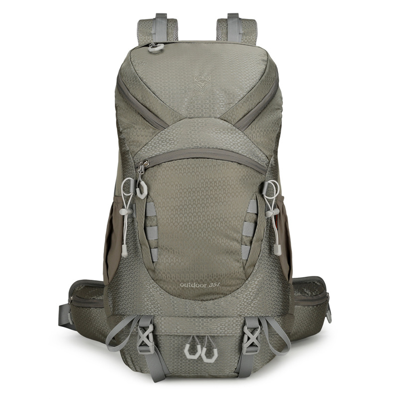 2026 New short travel, leisure, outdoor hiking backpack with large capacity, trendy backpack for camping and hiking in the wild Item Picture
