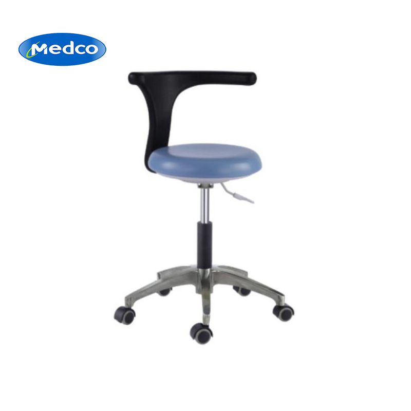 Cross-border exclusive dental chair, oral adjustable chair, freely rotatable, movable pulley, adjustable backrest