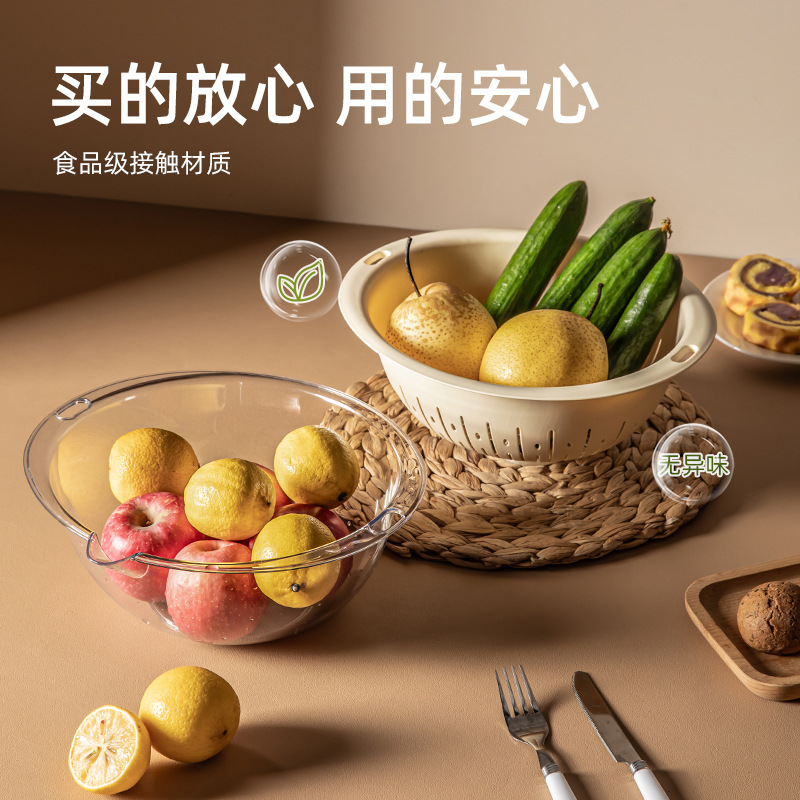 沥水篮、盆实物图