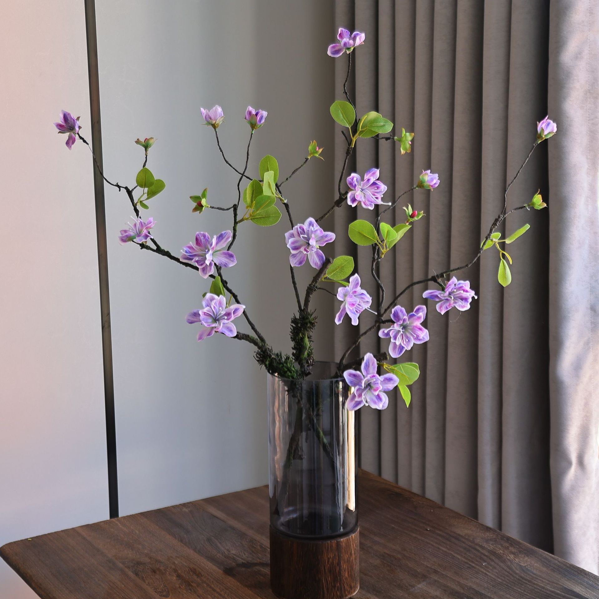 仿真花/仿真花郁金香/钩织仿真花/装饰假花/毛线太阳花产品图